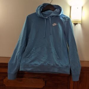 Nike Light Blue Pullover Hoodie
